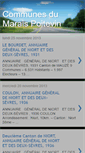 Mobile Screenshot of communes-du-marais-poitevin.blogspot.com