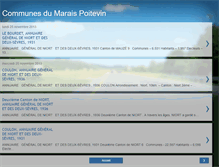 Tablet Screenshot of communes-du-marais-poitevin.blogspot.com