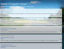 Tablet Screenshot of d13coachcorner.blogspot.com