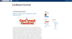 Desktop Screenshot of cardboard-carnival.blogspot.com