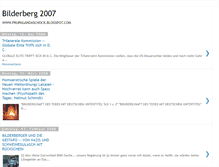 Tablet Screenshot of bilderberg2007.blogspot.com