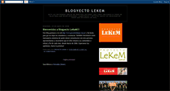 Desktop Screenshot of lekem.blogspot.com