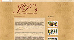 Desktop Screenshot of jpsatcannonbeach.blogspot.com