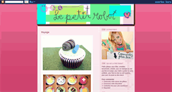 Desktop Screenshot of lepetitrobot.blogspot.com