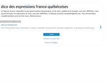 Tablet Screenshot of dicofrancoquebequoi.blogspot.com