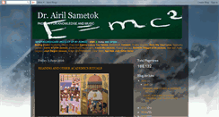 Desktop Screenshot of airilsametok.blogspot.com