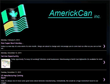 Tablet Screenshot of americkcan.blogspot.com