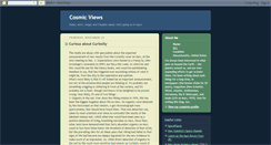 Desktop Screenshot of cosmicviews.blogspot.com