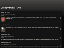 Tablet Screenshot of livingvertical365.blogspot.com