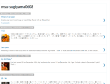 Tablet Screenshot of msu-sugiyama0608.blogspot.com