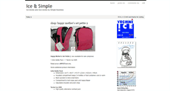 Desktop Screenshot of iceandsimple.blogspot.com
