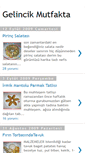 Mobile Screenshot of gelincikmutfakta.blogspot.com