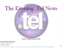 Tablet Screenshot of eveningtelnews.blogspot.com