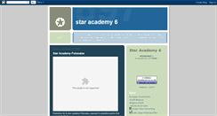 Desktop Screenshot of la-star-academy-6.blogspot.com