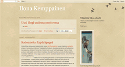 Desktop Screenshot of ilonakemppainen.blogspot.com