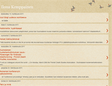 Tablet Screenshot of ilonakemppainen.blogspot.com