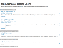 Tablet Screenshot of buildpassiveincome.blogspot.com