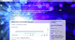 Desktop Screenshot of englishforchildrenwithteacherpablo.blogspot.com