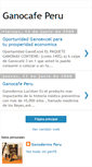 Mobile Screenshot of ganocafe-peru.blogspot.com