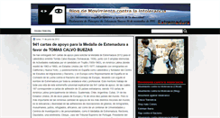 Desktop Screenshot of movimientocontralaintoleranciaextmdra.blogspot.com