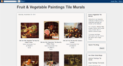 Desktop Screenshot of fruit-vegetable-tile-murals.blogspot.com