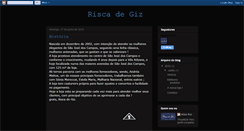 Desktop Screenshot of loja-riscadegiz.blogspot.com