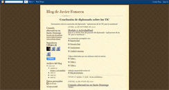 Desktop Screenshot of blogdejavierfonseca.blogspot.com