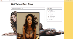 Desktop Screenshot of gettattoobestblog.blogspot.com