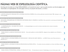 Tablet Screenshot of espeleogenesispaginasweb.blogspot.com