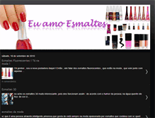 Tablet Screenshot of eu-amoesmaltes.blogspot.com