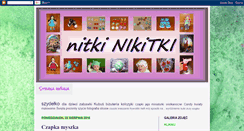 Desktop Screenshot of nitkinikitki.blogspot.com