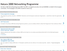 Tablet Screenshot of natura2000networkingprogramme.blogspot.com