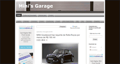 Desktop Screenshot of minisgarage.blogspot.com