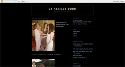 Desktop Screenshot of lafamilledodd.blogspot.com