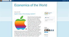 Desktop Screenshot of economicsoftheworld.blogspot.com