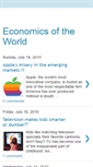 Mobile Screenshot of economicsoftheworld.blogspot.com