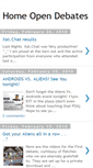 Mobile Screenshot of homeopendebates.blogspot.com