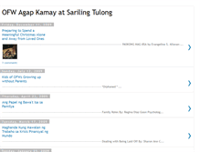 Tablet Screenshot of ofw-agapkamay.blogspot.com