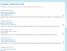 Tablet Screenshot of bestcoppercookwareset.blogspot.com