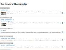 Tablet Screenshot of juscowlandphotography.blogspot.com