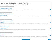 Tablet Screenshot of intrestingfactsandthoughts.blogspot.com