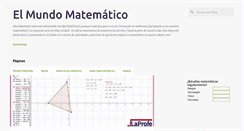 Desktop Screenshot of laprofematematik.blogspot.com