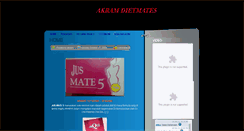 Desktop Screenshot of akramdietmate5.blogspot.com