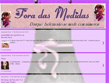 Tablet Screenshot of foradasmedidas.blogspot.com