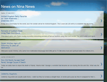 Tablet Screenshot of newsninanews2011.blogspot.com