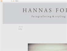 Tablet Screenshot of hannasform.blogspot.com