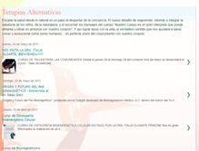 Tablet Screenshot of cursosdeterapiasalternativas.blogspot.com