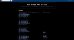 Desktop Screenshot of newtopblogs.blogspot.com