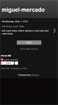 Mobile Screenshot of miguel-mercado.blogspot.com