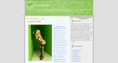 Desktop Screenshot of amandalexx-lesbian.blogspot.com